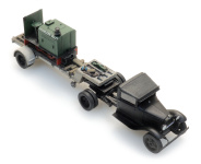 Artitec 387.556 - H0 - Ford AA Sattelauflieger Deutz Lokomotive